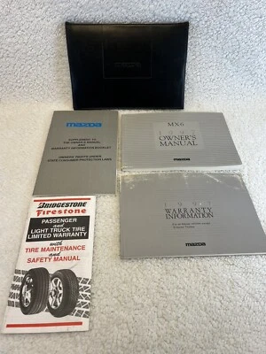 1997 MAZDA MX6 MX-6 OWNERS MANUAL USER GUIDE V6 2.5L V4 2.0L AUTO MAN TRAN COUPE - Image 1 of 4