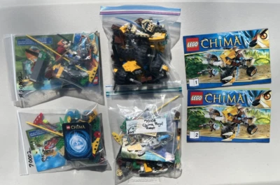 Lego Chima Lennox Lion Attack 70002 Royal Roost 70108 CHI 70102 Battle 70113 Lot - Image 1 of 4