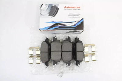 Pastillas de freno traseras de cerámica completa Asianaautos con herrajes para Honda CR-V 2017-2022 Foto 1 de 4