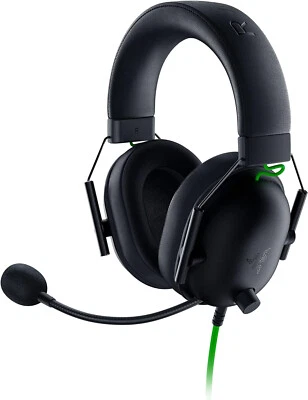 Razer BlackShark V2 X Premium Esports Wired Gaming Headset Schwarz kabelgebunden - Bild 1 von 4