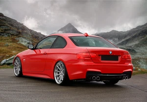 BMW E92 1M style rear bumper body kit not m3 msport - Picture 1 of 6