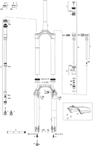 Rockshox susp.fork rs pike ult.rc2 27,5 boost 140mm sil. - Bild 1 von 1