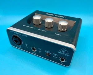 Behringer U-PHORIA UM2 USB Audio Interface 2x2 48V Phantom Power Japan Used - Picture 1 of 6