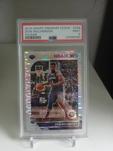 Zion Williamson Rookie 2019-20 Panini Hoops Premium Stock Pulsar PSA 9 - Bild 1 von 1