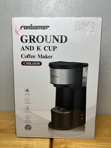RANBOMER - Single Serve Coffee Maker - K-Cup or Ground Coffee CMK1030 - Picture 1 of 6