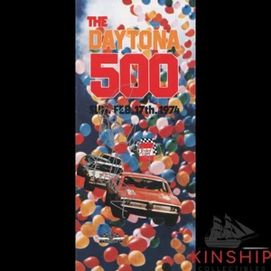 Richard Petty signed 1974 Daytona 500 Pamphlet JSA COA NASCAR Auto Rare Z2391 - Picture 1 of 1