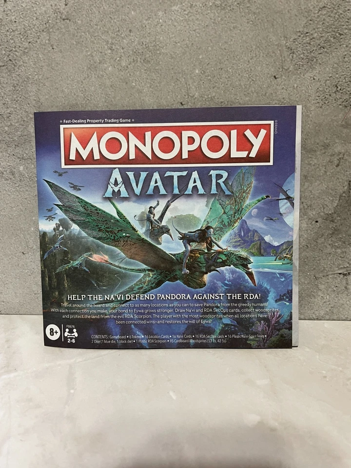 AVATAR Monopoly 2022 - Instrucciones de repuesto Foto 1 de 1