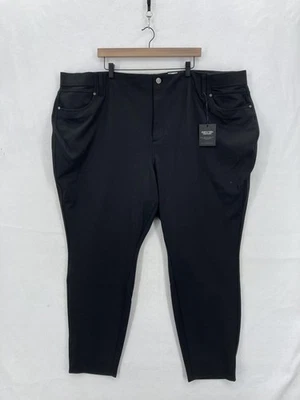 Simply Vera Vera Wang Pants Womens 4X Black High Rise Skinny Ponte Stretch Plus - Image 1 of 4