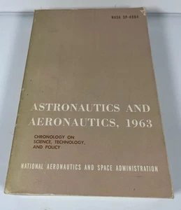 NASA Aeronautics and Astronautics Eugene Emme NASA SP-4004 Paperback 1963 - Picture 1 of 4