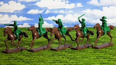 Ejércitos en plástico: caballería leal a la revolución americana (tories) escala 1/32 54 mm Foto 1 de 4