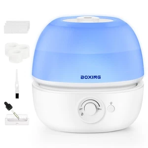 3L Top Fill Humidifiers for Bedroom Baby, 20dB Quiet Air Humidifier for Large... - Picture 1 of 7