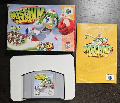 Mischief Makers N64 Completo En Caja ¡LIMPIO EN CAJA!! Nintendo 64 Foto 1 de 4