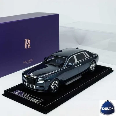 Henson Heaven HH 1/18 RollsRoyce Phantom Series II In Dark Blue - Image 1 of 4