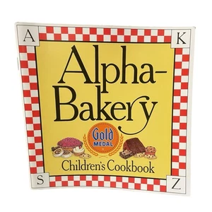 Vintage Alpha-Bakery Children's Cookbook Gold Medal 1997 Soft Cover - Bild 1 von 3