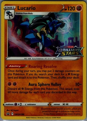 Lucario Promo SWSH: Sword & Shield Promo Cards SWSH186 NM - Image 1 of 2