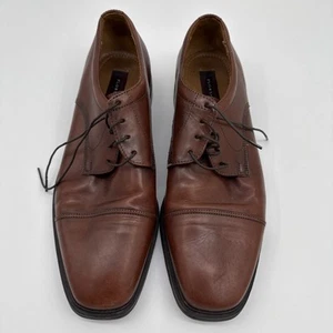 Florsheim Cap Toe Oxford Cognac Braun Schnürschuhe Elegant Schuhe Herren 13 D 11027-03 - Bild 1 von 10