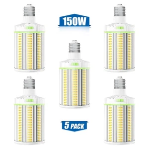 5X 150W LED Corn Light E39 Base Warehouse High Bay Bulb For Parking lot Lighting - Picture 1 of 19