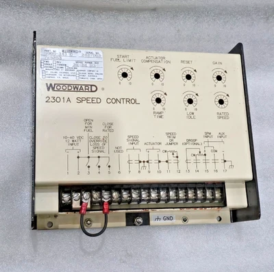 WOODWARD 9905-141 C 自动发电机装载控制 2301A 免运费联邦快递 — 第 1/4 张图片