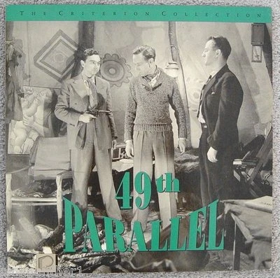 49th PARALLEL  1941  Laurence Olivier  Criterion Collection  no. 130  LASERDISC Foto 1 de 3