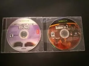 Test Drive & Rainbow Six 3 Xbox Discs Only - Picture 1 of 1