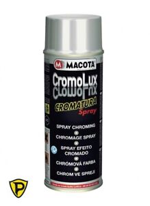 MACOTA CROMOLUX Vernice Cromata Spray Cromatura Resistente al Calore 200/400 ml.