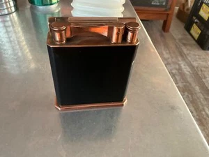 ENCENDEDOR DE MESA VINTAGE S T DUPONT JEROBOAM LAQUÊ DE CHINA PIPA CIGAR GASOLINA #6003 - Imagen 1 de 14