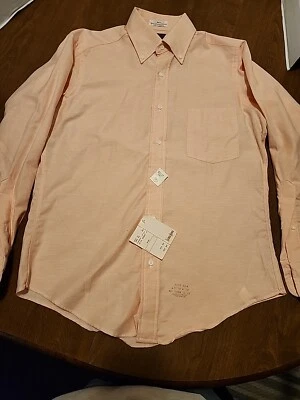 Neiman Marcus One Up Long Sleeve Button Up Men's Shirt NWT Size 15/32 Pink - Image 1 of 4