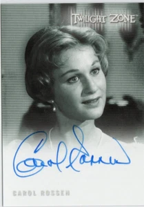 Twilight Zone Rod Serling Ed. 2019 Auto A-166 Carol Rossen as Lieutenant's Girl - Picture 1 of 2