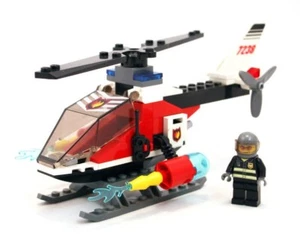 2005 LEGO City Fire Helicopter (7238) COMPLETE w/ Instructions (no box) - Picture 1 of 2