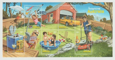 Australia #3038c - "Inventive Australia" souvenir sheet MNH (2009) - Image 1 of 2