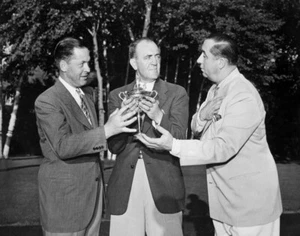 Bobby Jones & Walter Hagen con stampa Ryder Cup 11 x 14 - Foto 1 di 3