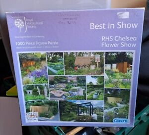 BEST IN SHOW CHELSEA FLOWER SHOW JIGSAW PUZZLE 1000 PIECE GIBSONS JIGSAW
