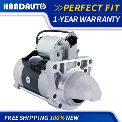 New Starter for Infiniti QX56 Nissan Titan Armada 2004 2005 2006 2007 2008 5.6L - Image 1 of 4