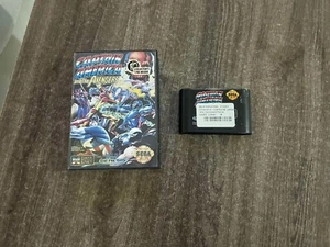 Captain America and the Avengers (Sega Genesis, 1992)  GAME AND CASE! Tested! - Picture 1 of 9