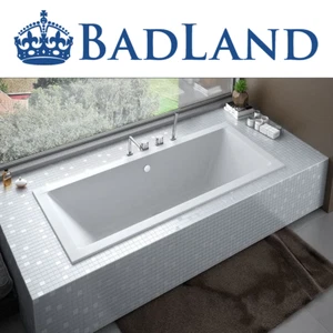 Badewanne Rechteck Wanne Acryl 180x80  ! Schürze ! Füße ! Ablauf ! GRATIS ! - Bild 1 von 7