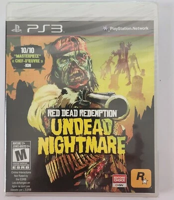 Red Dead Redemption: Undead Nightmare PS3 Nuevo Juego Especial (2010) Foto 1 de 2