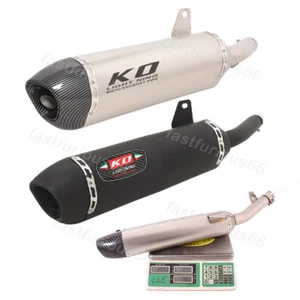 For Kove ZF525X ZF500GY-A Exhaust Tips Stainless Steel Motorcycle Muffler Pipe - Bild 1 von 14