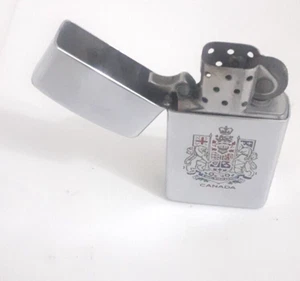 Canada Niagara Falls Ontario Flag Slim Zippo Lighter 1996 XII Rare Vintage - Picture 1 of 8