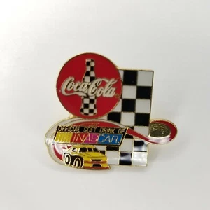 Coca Cola 1998 Official Soft Drink of Nascar Anstecknadel  - Bild 1 von 2