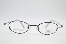 Glasses TOP LOOK 5121 Titanium Black Orange Rectangular Frames Eyeglasses New