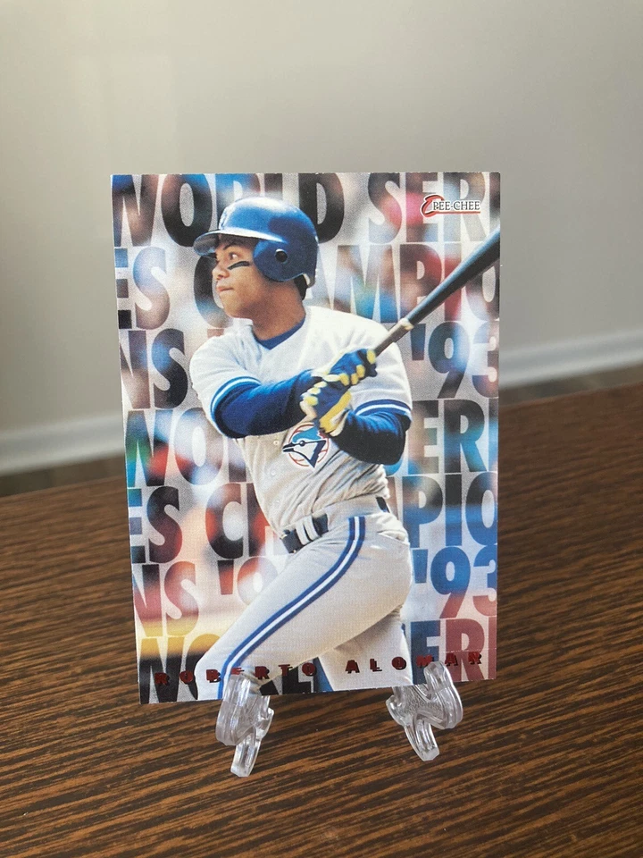 Campeón de la Serie Mundial O-Pee-Chee 1994 Roberto Alomar #6 Salón de la fama ex Foto 1 de 3