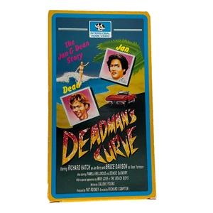 Deadman's Curve The Jan and Dean Story VHS Biopic Richard Hatch Dick Clark OOP - Picture 1 of 10