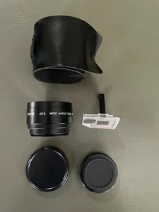 ZYKKOR Aux. Wide Angle Lens Range 2 m to Infinity (with case + lens caps) - Picture 1 of 5