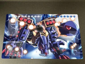 DTCG Duel Playmat Digimon MetalGarurumon Trading Card Game Mat Play Pad & Zones - Picture 1 of 6