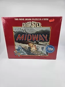 New in Shrink Midway Disaster Movie  500 Puzzle Jigsaw Vintage 1976 H/M - Picture 1 of 8