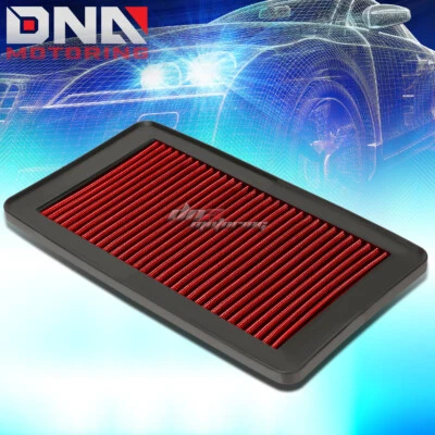 FOR 09-15 HONDA PILOT SUV RED REPLACEMENT RACING HI-FLOW DROP IN AIR FILTER - Image 1 of 4
