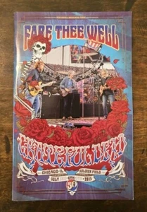 Grateful Dead 2015 Fare Thee Well Chicago Tour Programa 5 de julio de 2015 - Imagen 1 de 2