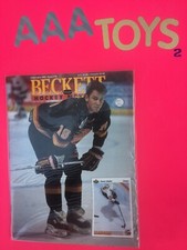 Beckett Hockey Monthly Magazine April 1992 Issue #16 Trevor Linden Owen Nolan