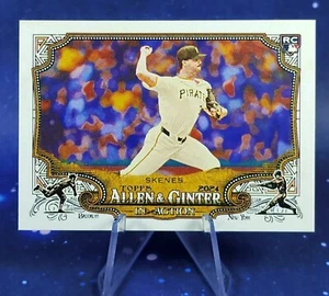 Paul Skenes RC SSP 2024 Topps Allen & Ginter Rookie In Action Pittsburgh Pirates - Picture 1 of 10
