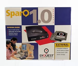SyQuest SparQ 1.0 Gigabyte Disc PC Formatted SPARQ1 1GB Media - UNTESTED - Afbeelding 1 van 9